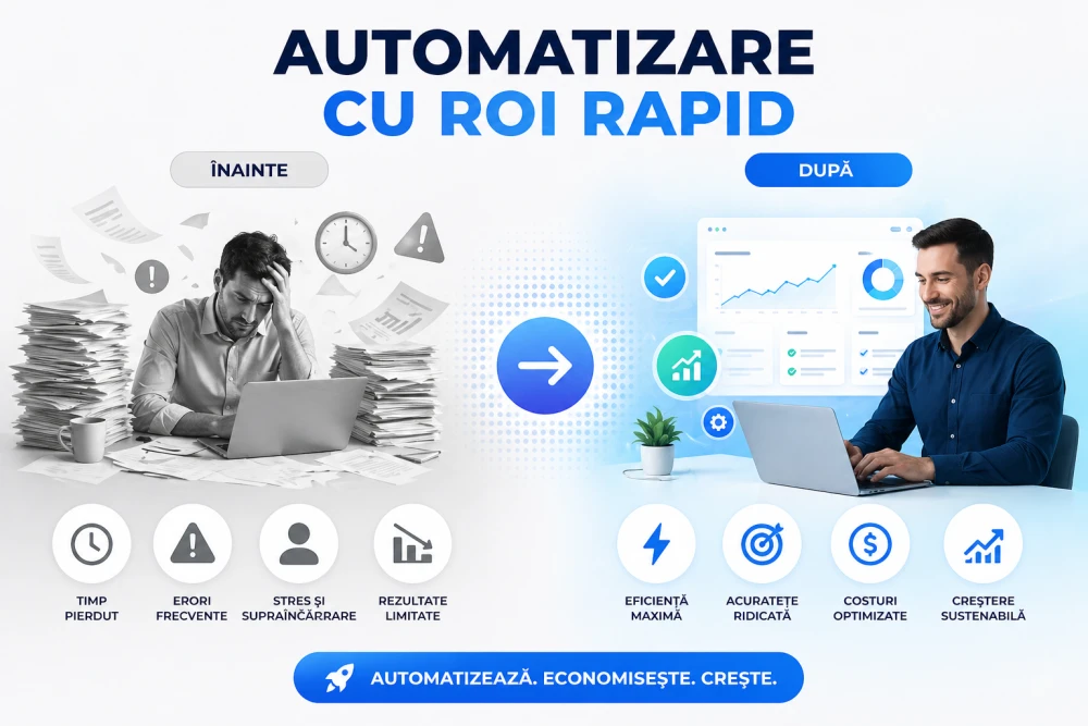 Infografic: Ghid practic pentru automatizarea afacerilor mici și mijlocii din Moldova
