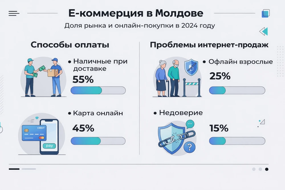 Инфографика: Статистика и поведение покупателей в онлайн-среде