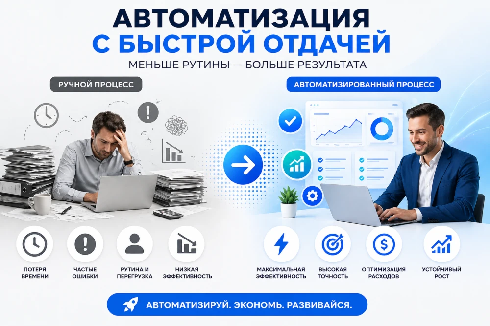 Инфографика: Практическое руководство по автоматизации малого и среднего бизнеса в Молдове